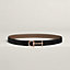 Croisiere belt buckle & Reversible leather strap 24 mm, view 1 of 3