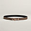 Croisiere belt buckle & Reversible leather strap 24 mm, view 2 of 3