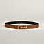 Croisiere belt buckle & Reversible leather strap 24 mm, view 2 of 3