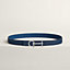 Croisiere belt buckle & Reversible leather strap 24 mm, view 2 of 3