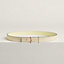 Croisiere belt buckle & Reversible leather strap 24 mm, view 1 of 3