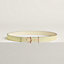 Croisiere belt buckle & Reversible leather strap 24 mm, view 2 of 3