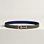 Croisiere belt buckle & Reversible leather strap 24 mm, view 1 of 3