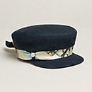 View: front, Deauville Denim cap