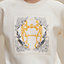 "Della Cavalleria" raglan sleeve embroidered sweatshirt, view 5 of 6