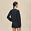 View: Worn, "Della Cavalleria" raglan sleeve embroidered sweatshirt