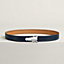 Destrier belt buckle & Contrast reversible leather strap 32&nbsp;mm, View: , view 2 of 3