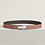 Destrier belt buckle & Reversible leather strap 32 mm, view 1 of 3