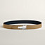 View: , Destrier belt buckle & Reversible leather strap 32 mm