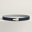 View: , Destrier belt buckle & Reversible leather strap 32 mm