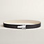 View: , Destrier belt buckle & Reversible leather strap 32 mm