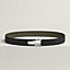 View: , Destrier belt buckle & Reversible leather strap 32 mm
