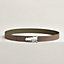 Destrier belt buckle & Reversible leather strap 32 mm, view 1 of 3