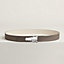 Destrier belt buckle & Reversible leather strap 32 mm, view 1 of 3