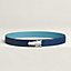 View: , Destrier belt buckle & Reversible leather strap 32 mm