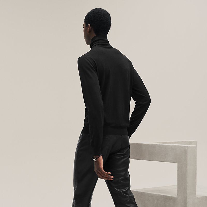 "Detail H" turtleneck sweater