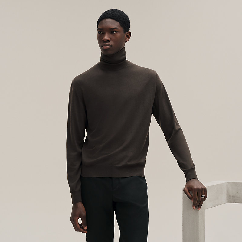 "Detail H" turtleneck sweater