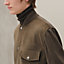 "Devant cuir" buttoned jacket, view 4 of 5