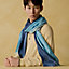 Dip Dye Horizon scarf, View: Worn, worn, view 1 of 3