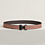 Dive So Black belt buckle & Reversible leather strap 32&nbsp;mm, View: , view 1 of 2