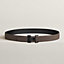 Dive So Black belt buckle & Reversible leather strap 32&nbsp;mm, View: , view 2 of 2
