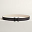 Dive So Black belt buckle & Reversible leather strap 32&nbsp;mm, View: , view 1 of 2