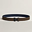 Dive So Black belt buckle & Reversible leather strap 32&nbsp;mm, View: , view 2 of 2