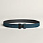 Dive So Black belt buckle & Reversible leather strap 32&nbsp;mm, View: , view 1 of 2