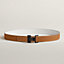Dive So Black belt buckle & Reversible leather strap 32&nbsp;mm, View: , view 1 of 2