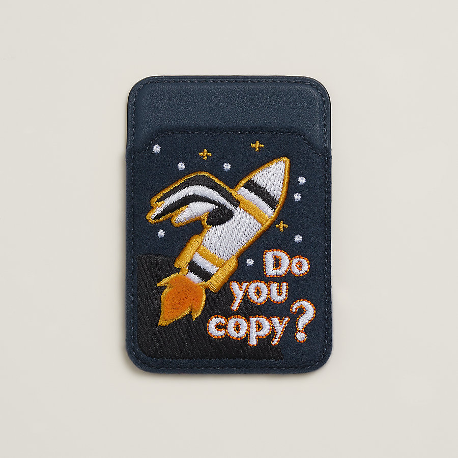 "Do You Copy?" MagSafe Card holder