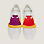 View: front, Double-fringe shoe accessory
