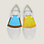View: front, Double-fringe shoe accessory
