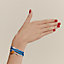 View: Worn, Double tour silk bracelet