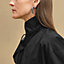 View: Worn, Draped collar shirt