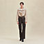 View: Worn, Draped collar shirt
