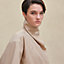View: Worn, Draped collar shirt