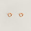 View: Worn, Echappee Hermès earrings, small model