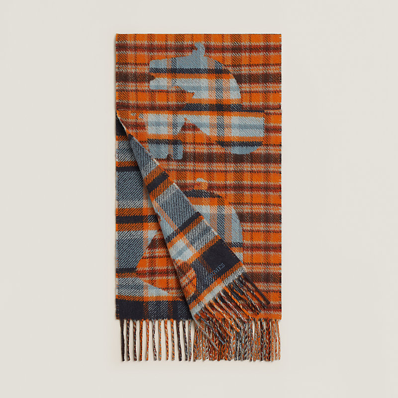 Echec au Roi Tartan scarf