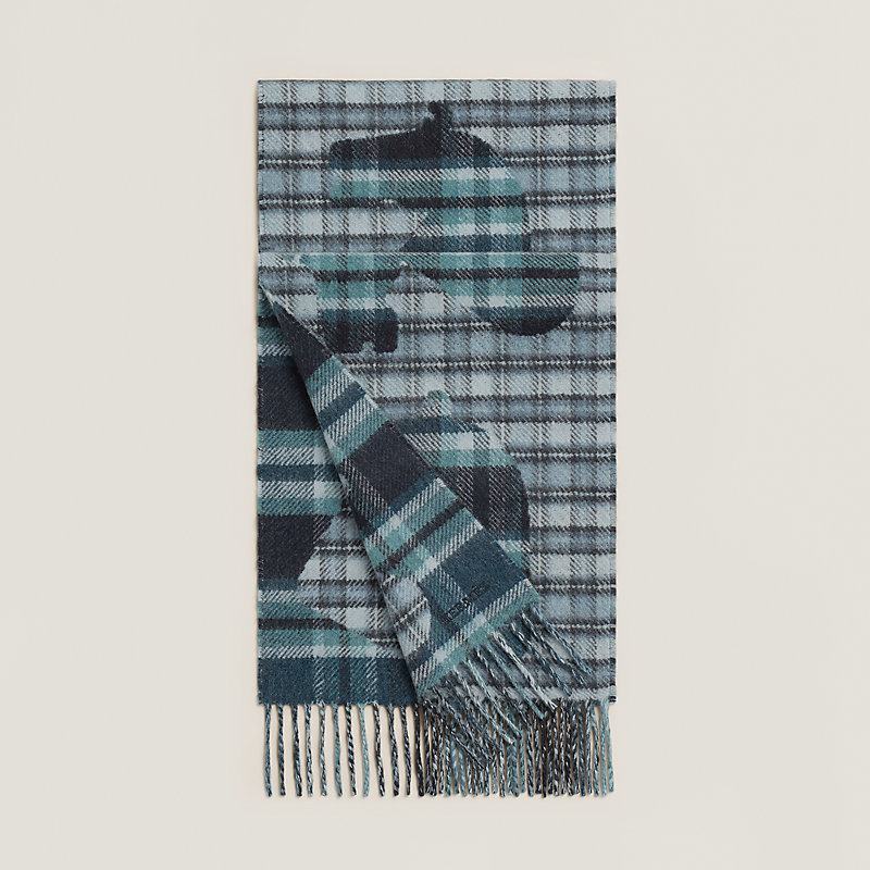 Echec au Roi Tartan scarf