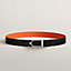 View: , Ecrin belt buckle & Reversible leather strap 32 mm