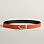 View: , Ecrin belt buckle & Reversible leather strap 32 mm