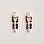 View: front, Ecuyere earrings, small model
