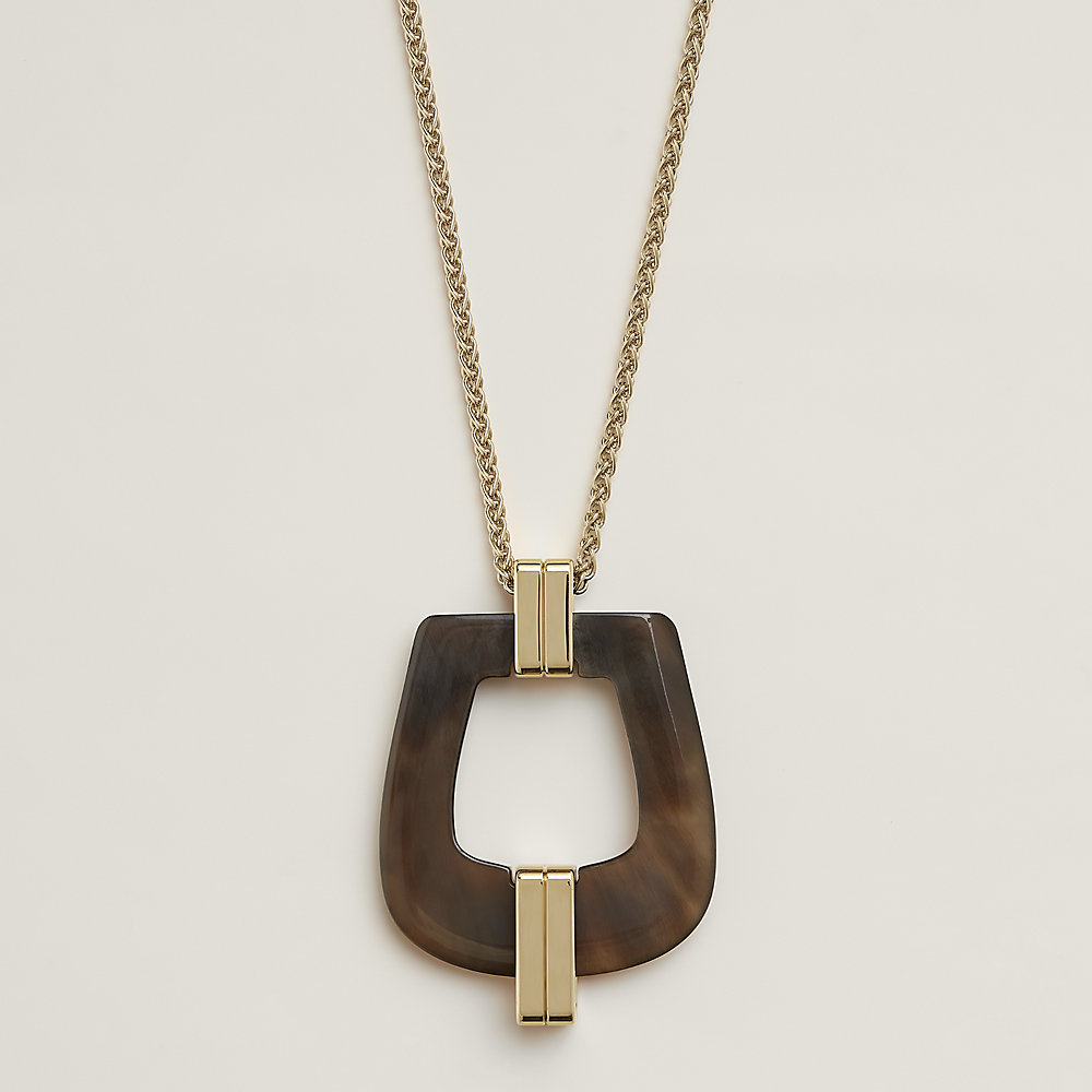 正規店買付★HERMES ネックレス Ecuyere large model ecuyere-necklace-large-model--