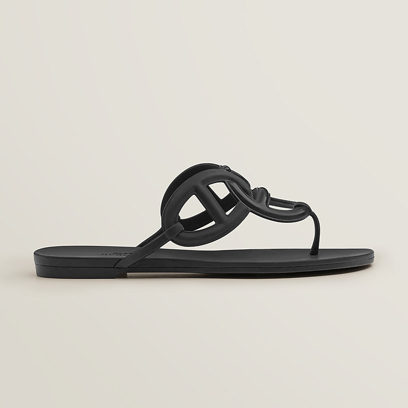 hermes strap sandals