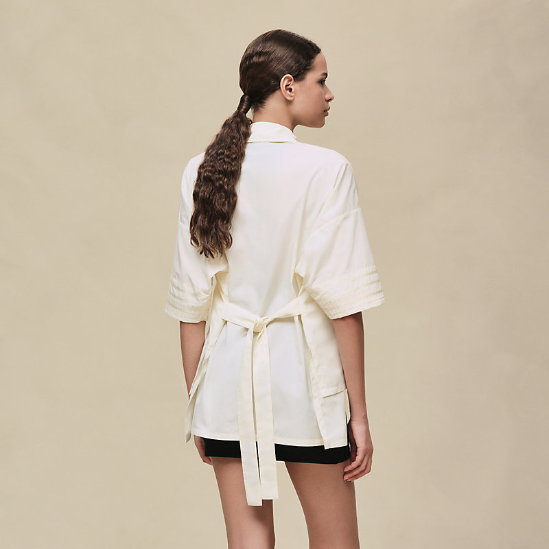 Embroidered beach tunic