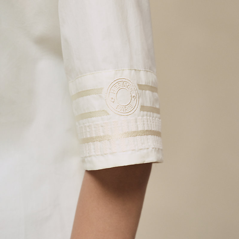 Embroidered beach tunic