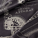 View: Detail, Embroidered Grand Apparat scarf 90