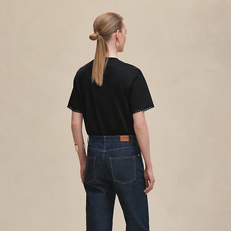 Embroidered maxi t-shirt
