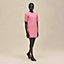 View: Worn, Embroidered pocket flared dress