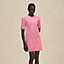 View: Worn, Embroidered pocket flared dress